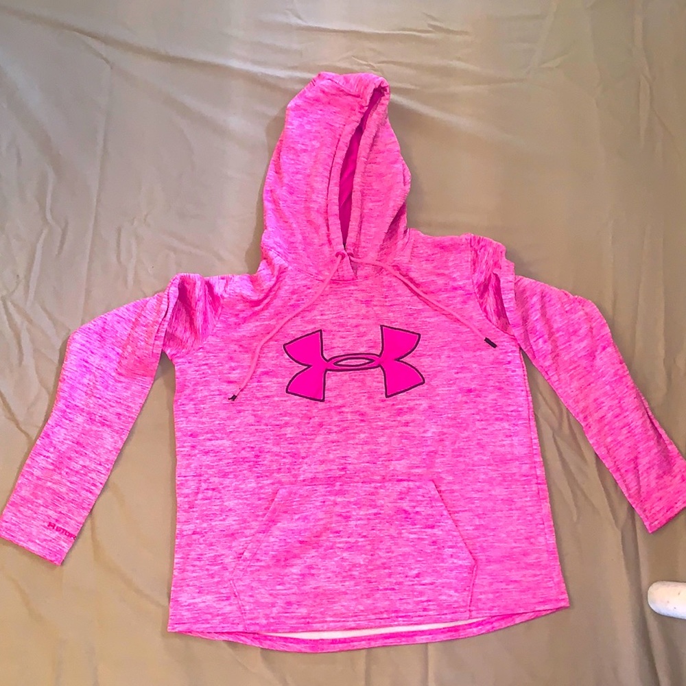 Pink Under Armor Hoodie